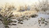 ALEKSANDROVITCH Sergeev Nikolay,Winter wonder in autumn. First snow,1894,Russian Seasons 2012-11-23