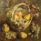 ALEKSEEVNA CHEPIKOVA Tatyana 1948,Still life with fruits,1992,Bruun Rasmussen DK 2015-06-22