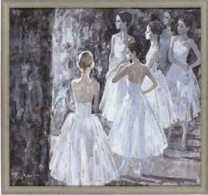 ALEKSEEVNA CHEPIKOVA Tatyana 1948,Waiting in the wings,2005,Christie's GB 2007-04-18