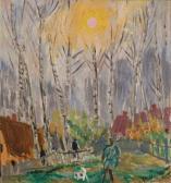 ALEKSEEVNA MAVRINA Tatyana 1902-1996,Autumn in Sokolniki,1935,MacDougall's GB 2012-05-27