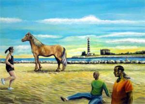 ALESSANDRA CANDRIELLA,IL FARO DI JESOLO,1994,ArteSegno IT 2008-05-23