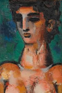 Alessandra CAVO 1900-1900,Head of a Maiden,Skinner US 2008-09-12