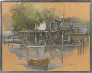 ALESSANDRINI Francisco 1944,River House,New Orleans Auction US 2012-03-03