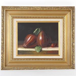 Alexander A,small still life with fruit,20th Century,Ripley Auctions US 2018-07-28