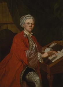 ALEXANDER Cosmo 1724-1772,PORTRAIT OF A YOUNG MAN AT HIS WRITING DESK,14th,Sotheby's GB 2019-02-05