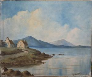 ALEXANDER Douglas 1871-1945,LAKE LANDSCAPE,De Veres Art Auctions IE 2024-01-30