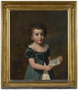 ALEXANDER Francis 1800-1880,Owen Glendour Peabody as a Boy,1826,Brunk Auctions US 2019-09-14