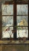 ALEXANDER Henry 1859-1894,Snow scene through a winter window,Bonhams GB 2009-11-23