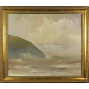 Alexander Jack,Foggy cliff scene,Eastbourne GB 2017-11-04