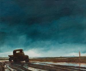ALEXANDER Keith 1946-1998,Truck in the Mud,1976,Strauss Co. ZA 2023-05-16