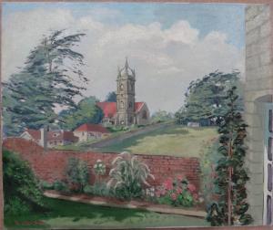 ALEXANDER Naomi 1938,Tillington Church, Sussex,20th century,Bellmans Fine Art Auctioneers 2020-09-15