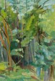 ALEXANDER PAUL 1937,Treed Landscape,Westbridge CA 2015-10-29