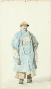 ALEXANDER William 1767-1816,A Mandarin in his Court Dress,Woolley & Wallis GB 2021-08-11
