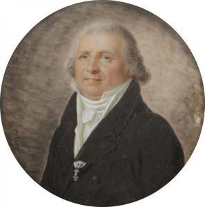 ALEXANDRE Louis 1759-1827,Portrait d’’homme en veste marron,Ader FR 2017-05-10