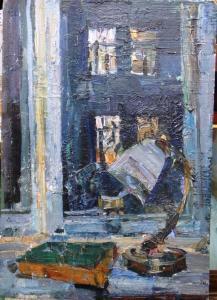 Alexandrovich SAVINOV Yuri,Desk top still life; Interior,Bellmans Fine Art Auctioneers 2016-11-29