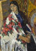 Alexandrovich SAVINOV Yuri 1929-1997,Young Girl,1955,Sotheby's GB 2006-06-01