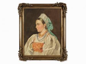 ALEXANDROVSKI Stephan 1842-1906,Russian Woman,1890,Auctionata DE 2015-11-27