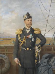 ALEXANDROVSKY STEFAN FEDOROVICH 1842-1906,Portrait of Nicholas II,Bonhams GB 2017-06-07