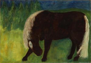 ALFELT Vibeke 1934-1999,Horse,1958,Bruun Rasmussen DK 2023-02-21