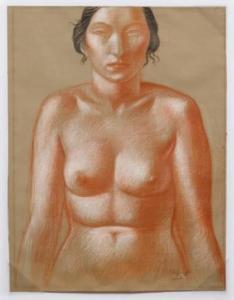 ALFEREZ Enrique 1901-1999,Nude,1940,Neal Auction Company US 2022-01-29