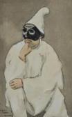 ALFREDO Schettini 1874-1960,Pulcinella,1960,Vincent Casa d'Aste IT 2016-05-26