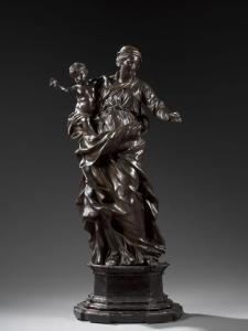 ALGARDI Alessandro 1595-1654,Vierge à l'enfant,Artcurial | Briest - Poulain - F. Tajan FR 2024-03-20