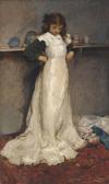 ALGERNON Phillips Withiel Thomas 1857-1937,The new dress,1913,Christie's GB 2014-03-12