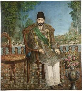 ALI KHAN Ghulam 1817-1855,Al-mulk Amin Al-sultan Atabeg-i Azam Attributable ,Sotheby's GB 2006-10-11