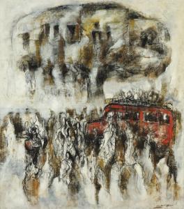 Ali Mukawwas 1955,The Travelling of the Tree,2002,Christie's GB 2008-04-30