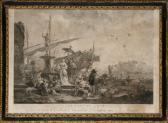 ALIAMET Jacques 1726-1788,Ancien Port de Genes,Rubinacci IT 2008-05-22