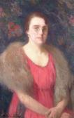 ALICE Antonio 1886-1943,MUJER EN ROJO,Galeria Arroyo AR 2015-09-30