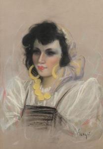 ALICO Giovanni 1906-1971,Ritratto femminile,Meeting Art IT 2022-10-15