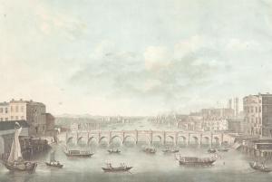 ALIX Pierre Michel,Vue du Pont de Westminster. (Paris),1799,Jeschke-Greve-Hauff-Van Vliet 2021-12-14