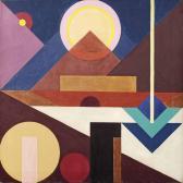 ALKEMA Wobbe 1900-1984,Symmetrische compositie,1924,Christie's GB 2013-12-10