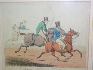 ALKEN Henry Thomas I 1785-1851,a set of six humourous riding scenes,Bonhams GB 2003-08-12