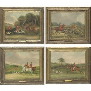 ALKEN Jr. Samuel,the meet; the find; full cry; the kill: a set of f,1825,Sotheby's 2004-10-28