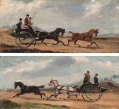 ALKEN Samuel Henry G. II 1810-1894,Driving Tandems to a Meet,Christie's GB 2000-12-06
