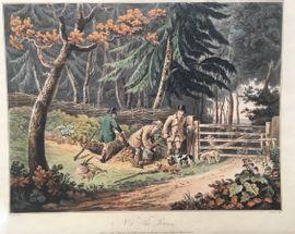 ALKIN HENRY 1785-1851,Woocock shooting, The repast, Pheasant shooting, T,Art Valorem FR 2021-09-07