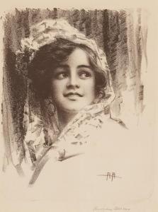 ALLAN Andrew 1863-1940,SPANISH GIRL,McTear's GB 2014-04-10