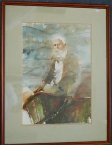 ALLAN Fran,Portrait of an Old Man,Theodore Bruce AU 2013-04-21
