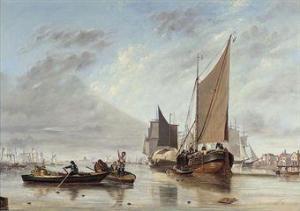 ALLAN G.F,Two views of shipping in Dutch waters (one illustrated),1854,Christie's GB 2010-11-24