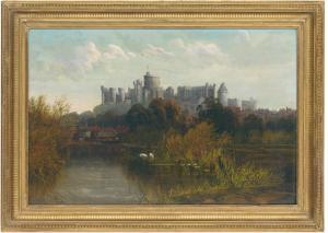 ALLAN G 1900,Windsor Castle from the banks of the Thames,Christie's GB 2010-03-30