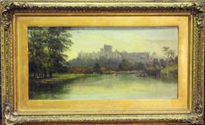 ALLAN J.B. 1900-1900,Windsor Castle from the River Thames,19th century,Tooveys Auction GB 2022-01-18