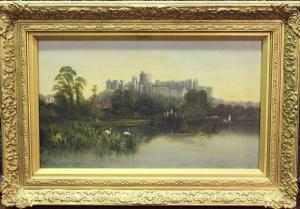 ALLAN J.B. 1900-1900,Windsor Castle from the River Thames, and Thames R,Tooveys Auction 2022-01-18