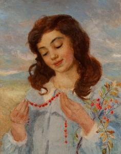 ALLAN JESSIE R 1889-1923,THE NECKLACE,McTear's GB 2014-04-10