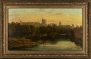 ALLAN JNR WILLIAM J 1909-1928,View of Windsor Castle,Tooveys Auction GB 2017-03-22