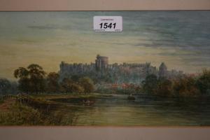 Allan M,view of Windsor Castle from the river,Lawrences of Bletchingley GB 2018-03-08