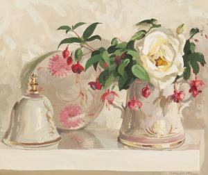 ALLAN Mary 1917-2002,FUCHSIA AND ROSES,McTear's GB 2013-06-27