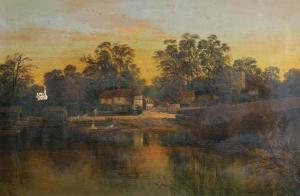ALLAN ROBERT 1800-1900,Sonning Bridge,John Nicholson GB 2017-06-28