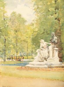ALLAN Robert Weir 1852-1942,In the Luxembourg Gardens,Simon Chorley Art & Antiques GB 2023-07-25